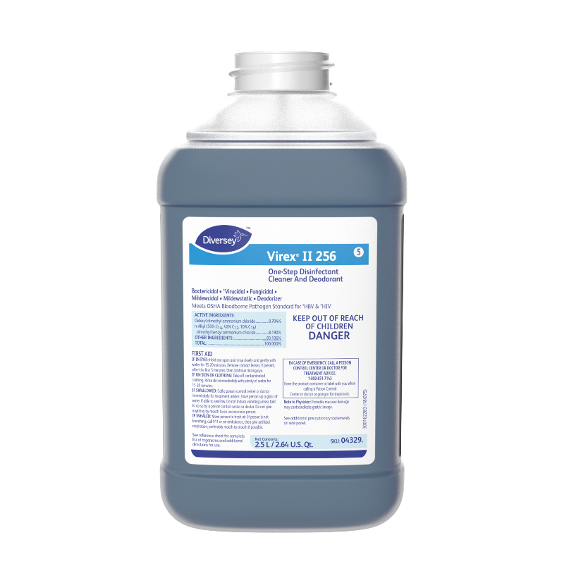 VIREX II 256 GERMICIDAL CLNR J-FILL  2/2.5L/CS